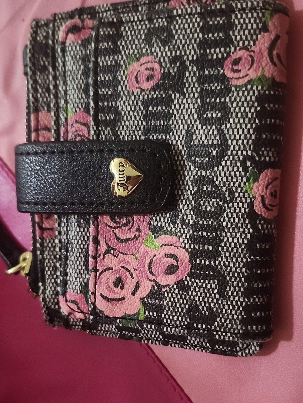 Juicy Cuture Card Holder Change Pouch